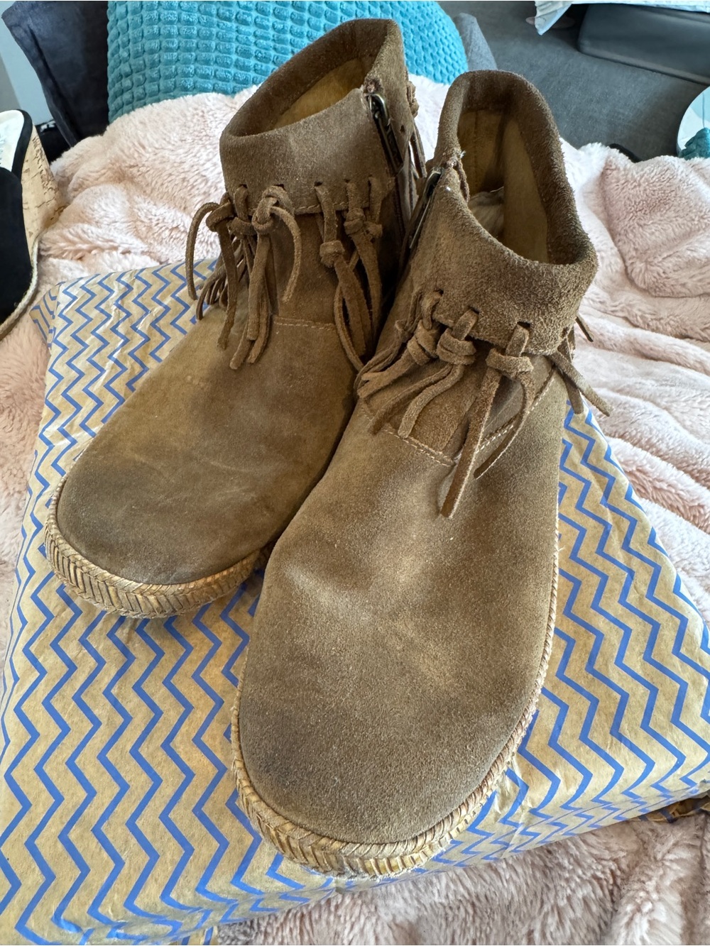 Ugg Fringe “Moccasins”